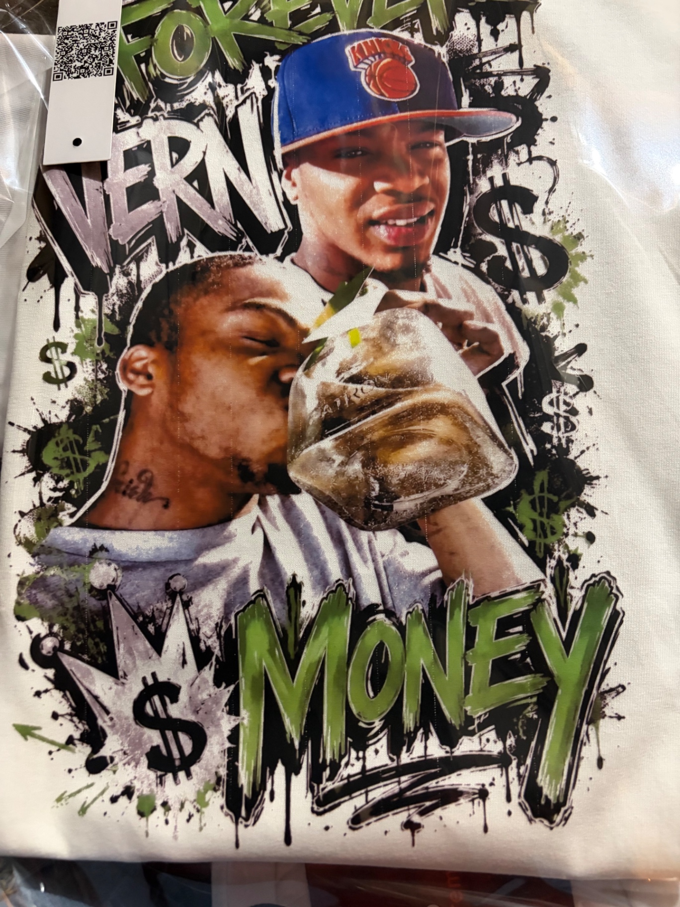 Forever Vern — custom DTF tee pressed in-house by Brilliant Displays